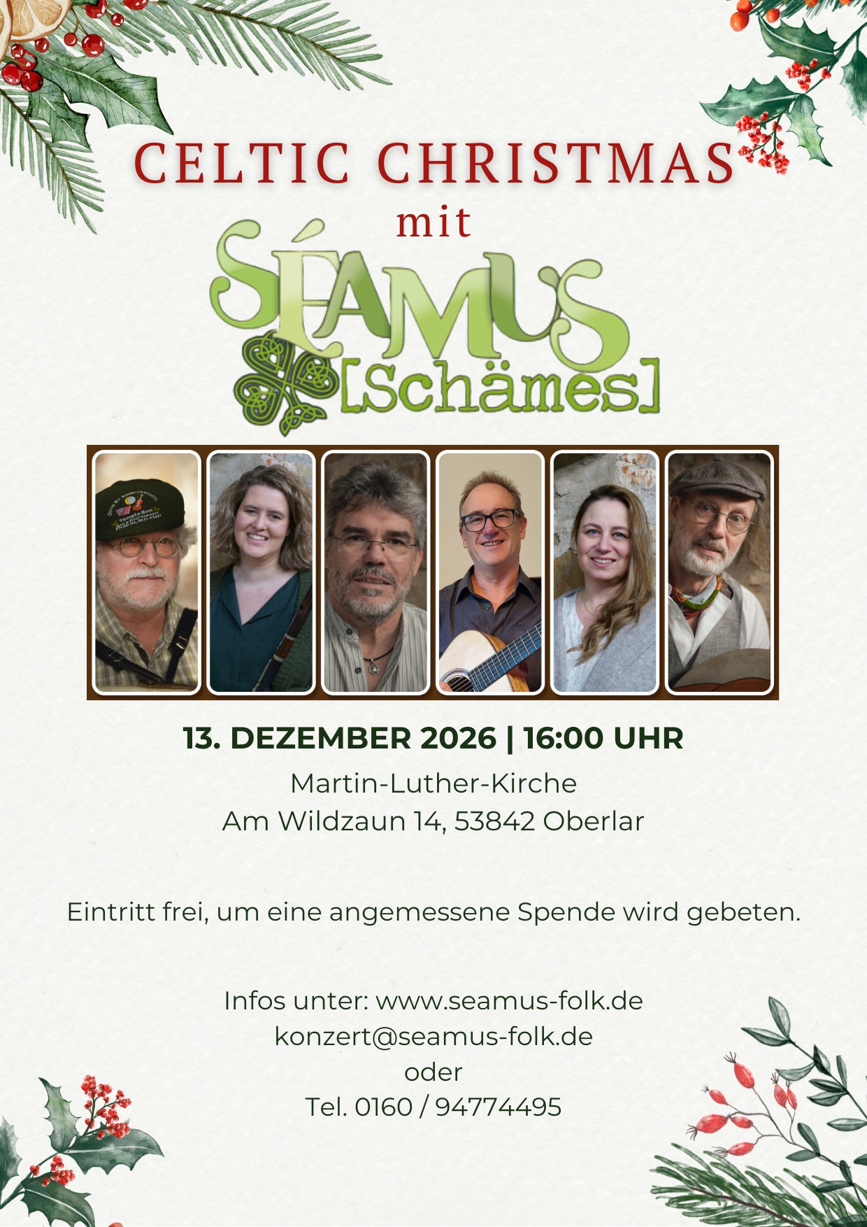 Celtic Christmas in Troisdorf-Oberlar